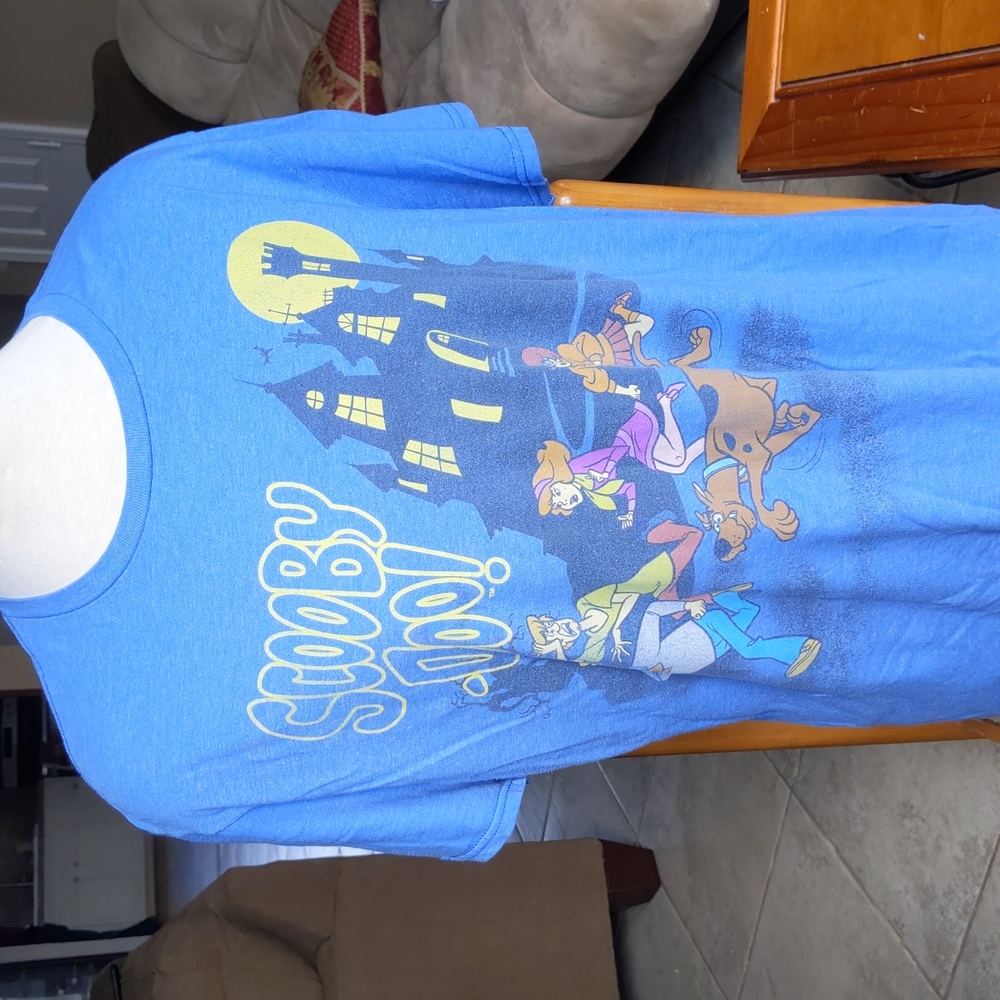 Scooby Doo Large Blue T-Shirt